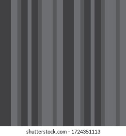Grey vertical striped seamless pattern background suitable for fashion textiles, graphics
