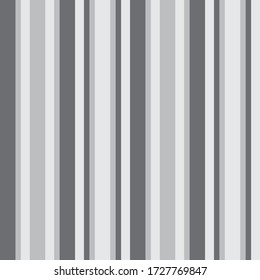 Grey vertical striped seamless pattern background suitable for fashion textiles, graphics