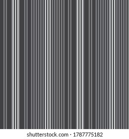 Grey vertical striped seamless pattern background suitable for fashion textiles, graphics