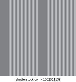 Grey vertical striped seamless pattern background suitable for fashion textiles, graphics