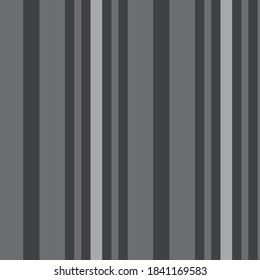 Grey vertical striped seamless pattern background suitable for fashion textiles, graphics
