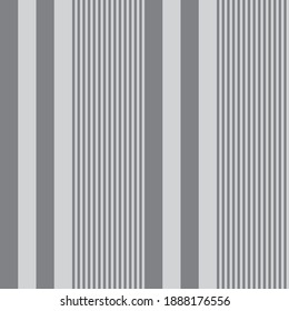 Grey vertical striped seamless pattern background suitable for fashion textiles, graphics