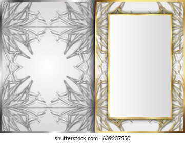 Grey Vintage pattern backgrounds for design.