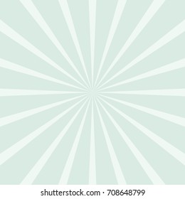 Grey vintage radial lines sunburst pattern background. Vector illustration for retro design. Scalable stripes