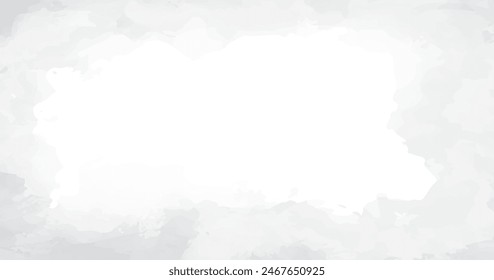 Grey watercolor background. Gradient background.