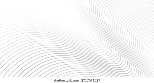 Grey Wave Line Abstract Background Featuring Dynamic Geometric Shapes Composition, Ideal for Graphic Design Projects, Business Presentations, Brochures, and Digital Art, Perfect for Modern Branding