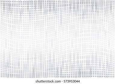 Grey wave lines. Abstract vector designed background.
