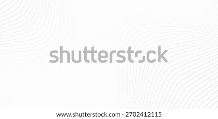 Grey wavy lines abstract background.