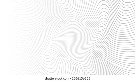grey wavy lines background pro