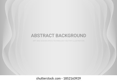 Grey wavy smoke abstract background.