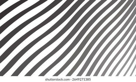 Grey wavy stripes line seamless pattern background for modern abstract fabric wallpaper and digital design