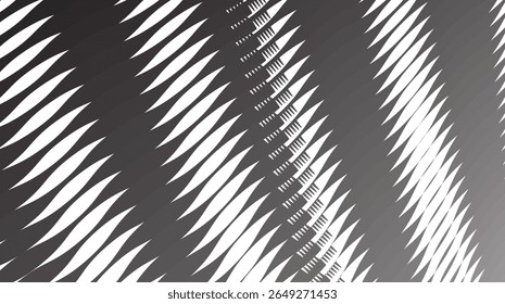 Cinza ondulado listras linha sem costura plano de fundo padrão para moderno papel de parede de tecido abstrato e design digital