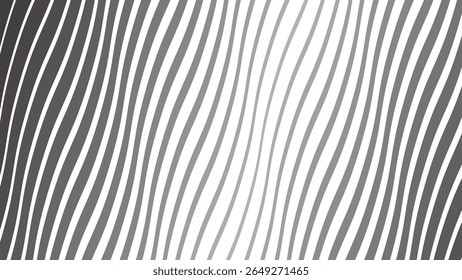 Cinza ondulado listras linha sem costura plano de fundo padrão para moderno papel de parede de tecido abstrato e design digital