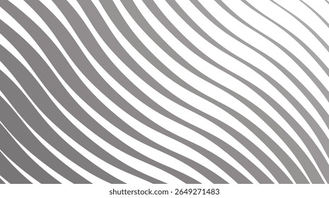 Grey wavy stripes line seamless pattern background for modern abstract fabric wallpaper and digital design