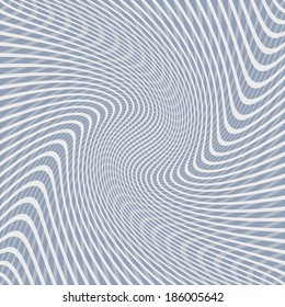 Grey and white abstract background of curved lines