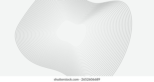 Grey and white abstract background with dynamic lines. vector ilustration.