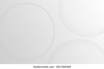 Grey and White Abstract background geometry shine and layer element concept building structure vector illustration.