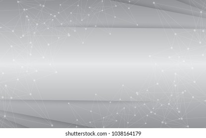Grey white abstract background modern design copyspace for your text