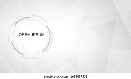 Grey white abstract background modern design copyspace for your text
