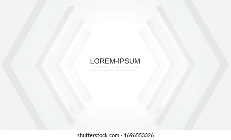 Diseño moderno con fondo abstracto en blanco gris para el texto
