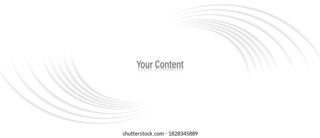 Grey white abstract background modern design copyspace for your text
