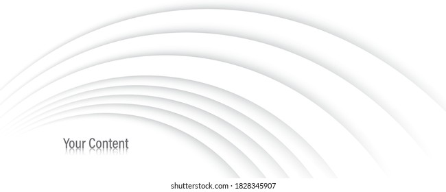 Grey white abstract background modern design copyspace for your text
