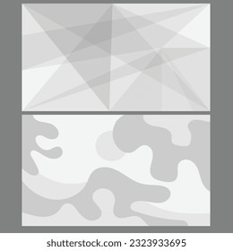 GREY WHITE ABSTRACT BACKGROUND PAPER AND ELEMENT LAYER FOR PRESENTATION DESIGN SUIT FOR BUSINESS, CORPORATE, INSTITUTION, PARTY SEMINAR TALKS