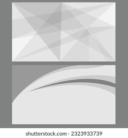 GREY WHITE ABSTRACT BACKGROUND PAPER AND ELEMENT LAYER FOR PRESENTATION DESIGN SUIT FOR BUSINESS, CORPORATE, INSTITUTION, PARTY SEMINAR TALKS
