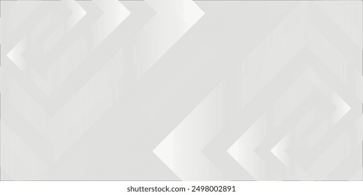Brillo de papel de fondo abstracto blanco gris y Vector de elemento de capa para diseño de presentación.