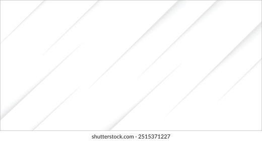 Grey white abstract background paper shine and layer element vector for presentation design. Suit for business, corporate, institution, party, festive, seminar, and talks.
