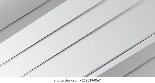 Branco cinza abstrato papel de fundo brilho e vetor de elemento de camada para design de apresentação. Terno para negócios, corporativos, instituição, partido, festivo, seminário e fala vetor luz cinza abstrato
