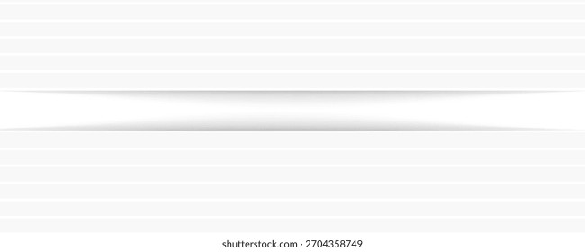 Grey white abstract background paper shine and layer element vector for presentation design. Suit for business, corporate, festive. vector illustration