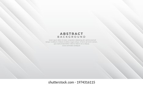 Grey and white abstract background shine. Light silver vector texture. Elegant design concept, for brochure design, wallpaper, presentation. Vector illustration