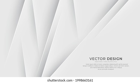 Brillo de fondo gris y blanco abstracto. Textura vectorial de plata clara. Diseño moderno y sencillo. Demanda para portada, afiche, publicidad, banner, sitio web. Ilustración del vector