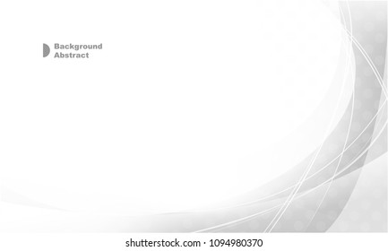 Grey & White Abstract Halftone texture Background Design. Vector Style. use for template layout banner, poster, Homepage Website.