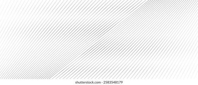 Grey white abstract minimal linear tech background. Vector geometric banner design
