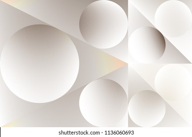Grey  and white  abstract mosaic background. Vector illustration.