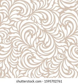 Grey and white abstract seamless  pattern