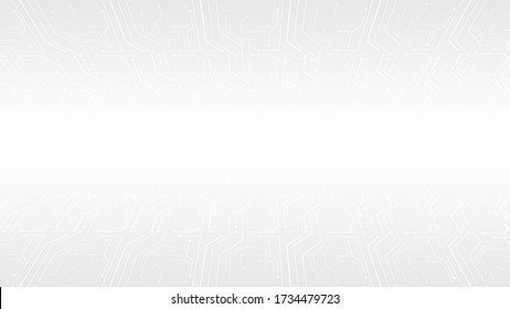 Grey White Abstract Technology Background, Business Graphic ,Hi-tech Communication Concept Innovation Background,science And Technology Digital Line White Background