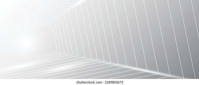Grey white Abstract technology background, Hi tech digital connect, communication, high technology concept, science, technology background
