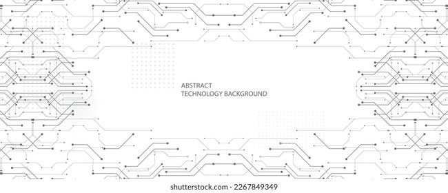 Fondo de tecnología Gris White Resumen, conexión digital de alta tecnología, Comunicación, concepto de alta tecnología, fondo científico