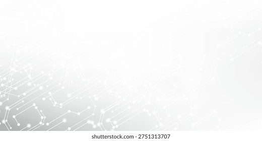 Fondo tecnología Abstractas blanco