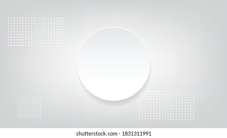 Grey white Abstract technology background,Hi tech digital connect, communication, high technology concept, science, technology background