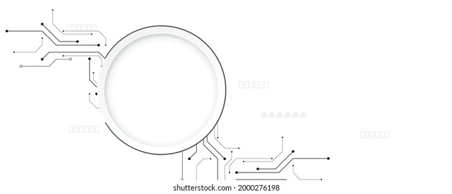 Antecedentes de la tecnología Gray white Resumen, alta tecnología de conexión digital, comunicación, concepto de alta tecnología, ciencia, tecnología de fondo