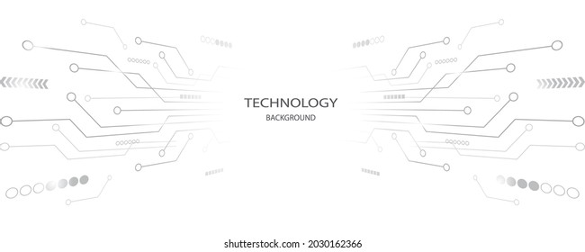 Antecedentes de la tecnología Gray white Resumen, alta tecnología de conexión digital, comunicación, concepto de alta tecnología, antecedentes científicos
