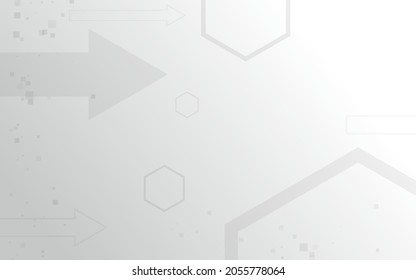 grey or white background, random minimalist abstract illustration vector for logo, card, banner, web and printing.