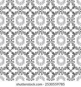 Bordado gris y blanco, motivo étnico ikat textil sin costuras ilustración, estampado de rayas ornamento, patrón, diseño para envolver, seda, bufanda, ropa, fondo, textil, alfombras, cortinas.