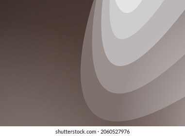 Grey and White circles abstract background. Simple and clean. Vector illustration.
