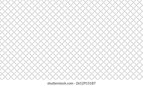 Grey and white diagonal background. Plaid checkered seamless pattern.