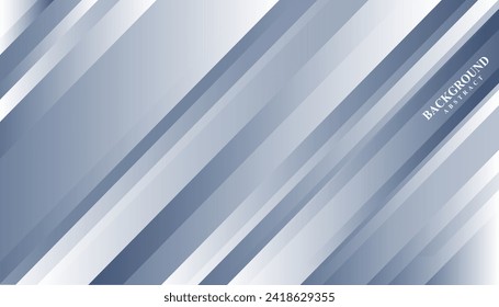 Grey and white diagonal line architecture geometry tech abstract background vector illustration.